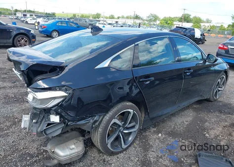 2021 Honda Accord Sport из США, поврежденный, VIN 1HGCV2F38MA005315